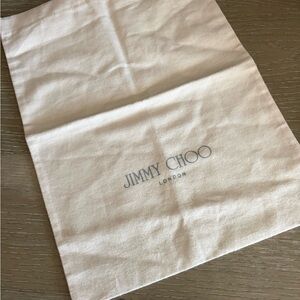 Jimmy Choo Cream Accessory Bag
